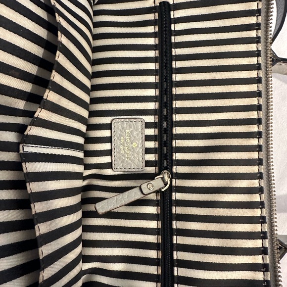 Kate Spade Gray Leather Bag - Picture 8 of 13